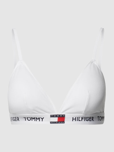 TOMMY HILFIGER Stringi z dodatkiem streczu Biały 2