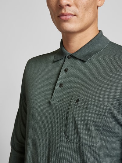 RAGMAN Shirt met lange mouwen met polokraag Groen - 3