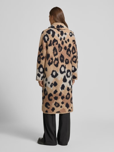 Marc Cain Mantel in Strick-Optik Camel 5