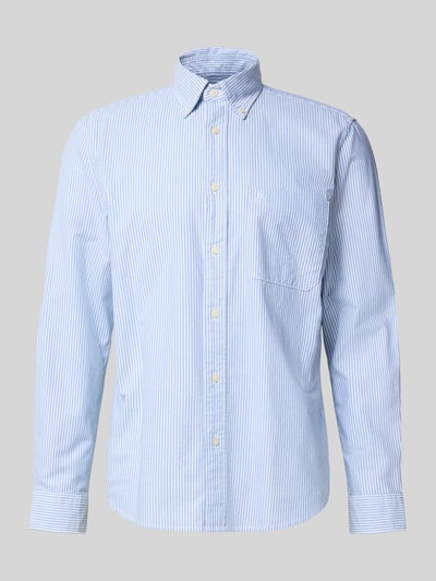 Marc O'Polo Regular Fit Freizeithemd aus reiner Baumwolle Bleu 2