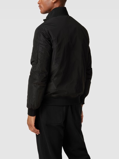 La Martina Bomberjacke mit Label-Details Black 5