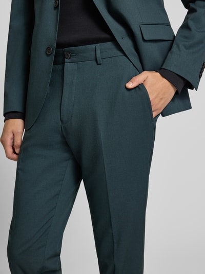 s.Oliver BLACK LABEL Slim Fit Anzughose mit Viskose-Anteil Dunkelgruen 3
