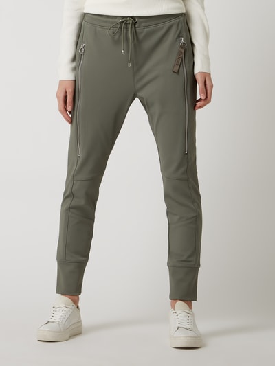 MAC Jogpants aus Scuba Modell 'Future' Khaki 4