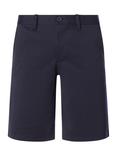 Only & Sons Korte chino met stretch, model 'Mark' Marineblauw - 1