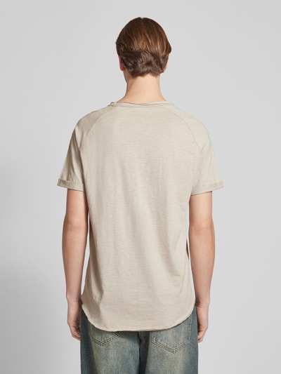 Redefined Rebel T-shirt met ronde hals, model 'KAS' Taupe - 5