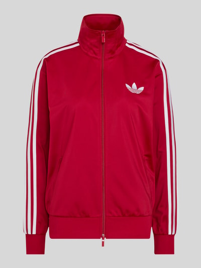adidas Originals Sweatjacke mit Logo-Stitching und Zweiwege-Reißverschluss Rot 2