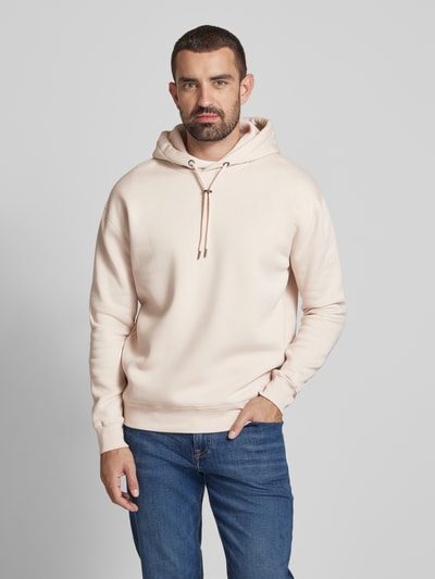 Cinque Hoodie mit gerippten Abschlüssen Modell 'Swift' Beige 4