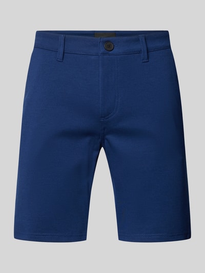 Blend Korte regular fit broek met steekzakken Blauw - 2