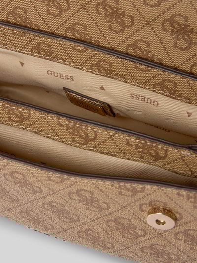 Guess Umhängetasche mit Label-Detail Modell 'DEA' Hellbraun 5