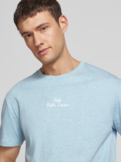 Polo Ralph Lauren T-Shirt mit Rundhalsausschnitt Hellblau 3