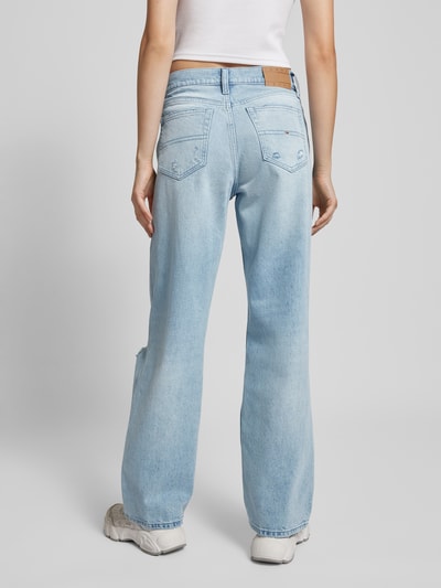 Tommy Jeans Loose Fit Jeans im Destroyed-Look Modell 'BETSY' Hellblau 5