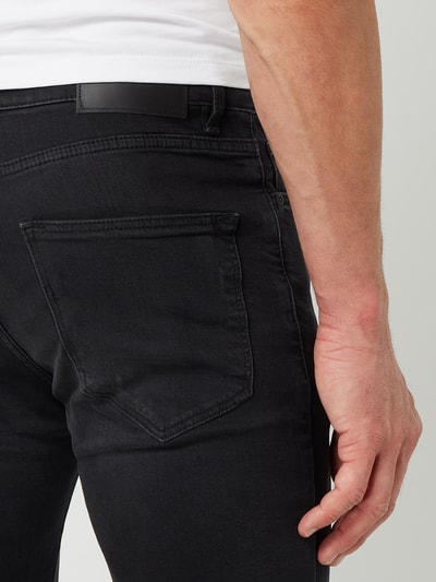 REVIEW Skinny Fit Jeans mit Stretch-Anteil Black 3