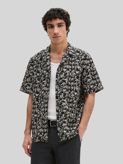 Marc O'Polo Regular Fit Freizeithemd aus reiner Baumwolle Black 4