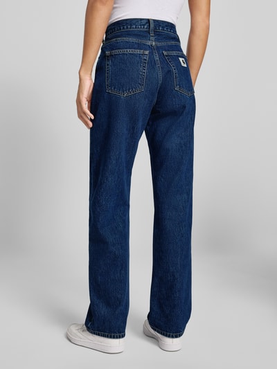 Carhartt Work In Progress Loose Fit Jeans aus reiner Baumwolle Modell 'Noxon' Dunkelblau 5