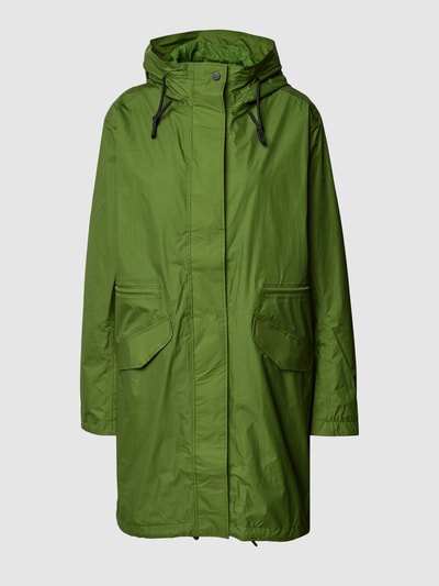 Didriksons Parka in unifarbenem Design Modell 'AMELL' Gruen 2