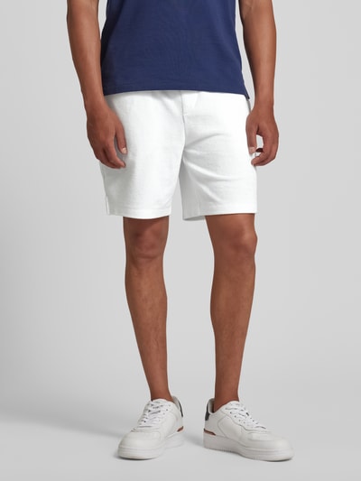 Polo Ralph Lauren Regular Fit Shorts mit Logo-Stitching Weiss 4