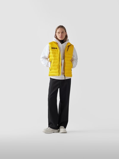 Mackage Daunenweste mit Stehkragen Hellgelb meliert 1