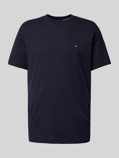 Tommy Hilfiger T-Shirt mit Logo-Stitching Marine 2