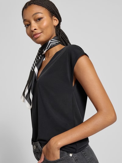 Only Relaxed Fit T-Shirt aus Modal-Mix Modell 'FREE LIFE' Black 3