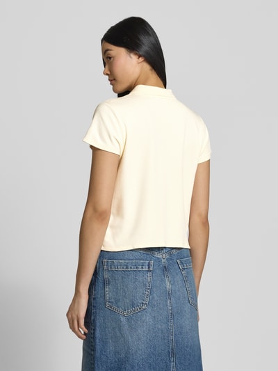 Bash Poloshirt mit kurzer Knopfleiste Ecru 5