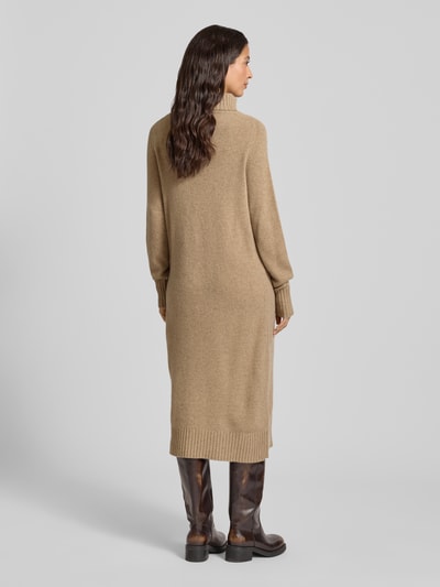 Fynch-Hatton Strickkleid mit Rollkragen Beige 5