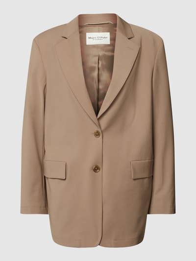 Marc O'Polo Blazer mit Reverskragen Taupe 2