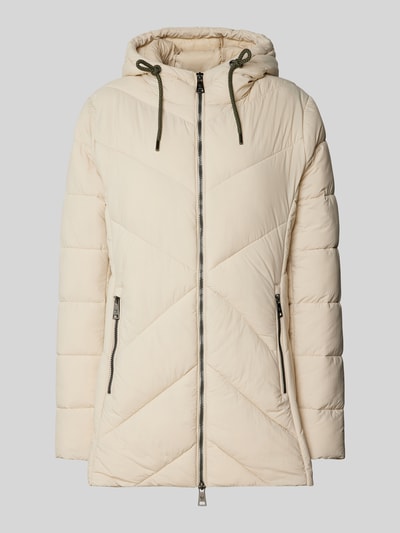 Fuchs Schmitt Steppjacke mit Reißverschlusstaschen Offwhite 1