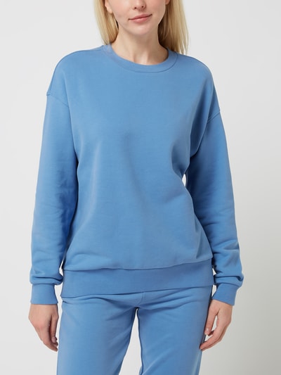 Armedangels Oversized Sweatshirt aus Bio-Baumwolle Modell 'Aarin' Rauchblau 4