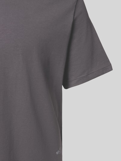 SLG Regular Fit T-Shirt mit Rundhalsausschnitt  Hellgrau 2