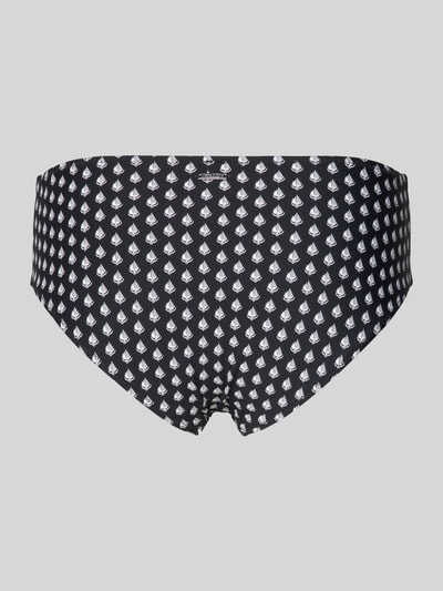 Marc O'Polo Bikinihose mit Label-Applikation Modell 'PALM BOARDER GEO' Black 3