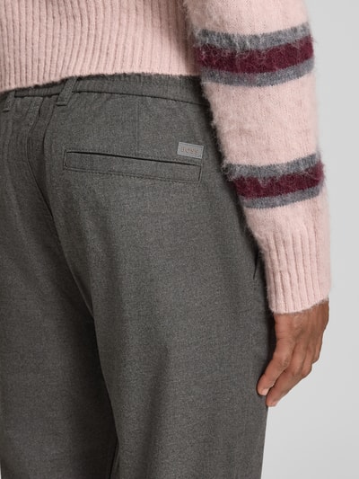 BOSS Orange Tapered Chino mit Viskose-Anteil Modell 'CHINO-TAPERED' Anthrazit 3