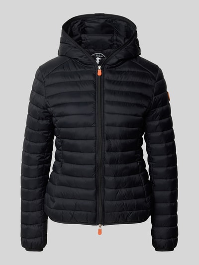 SAVE THE DUCK Steppjacke mit Zweiwege-Reißverschluss Modell 'DAISY' Black 2