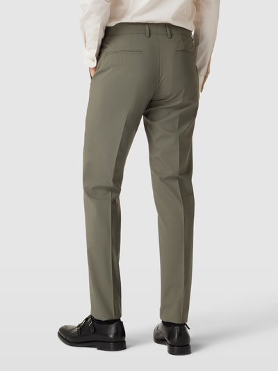 Matinique Slim Fit Anzughose mit  Modell 'Las' Khaki 5