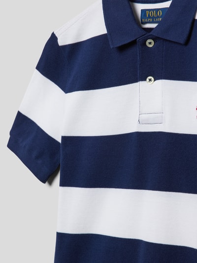 Polo Ralph Lauren Teens Poloshirt mit Streifenmuster Marine 2