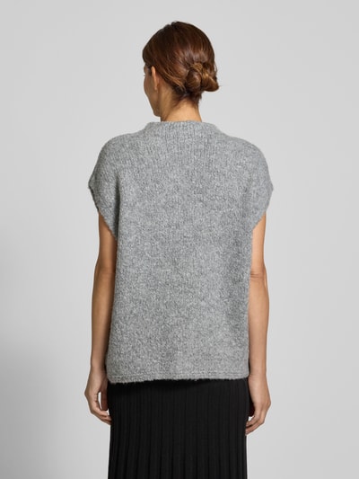 Milano Italy Bezrękawnik ze stójką Jasnoszary 5