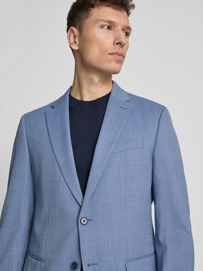 Pierre Cardin Slim Fit 2-Knopf-Sakko mit Pattentaschen Modell 'Grant' Hellblau 3