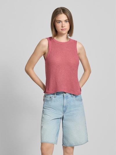 Only Regular Fit Pullunder mit Rollsaum Modell 'SUNNY' Mauve 4