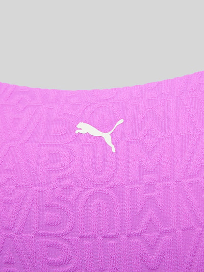 Puma Bikini-Oberteil mit Strukturmuster Pink 2