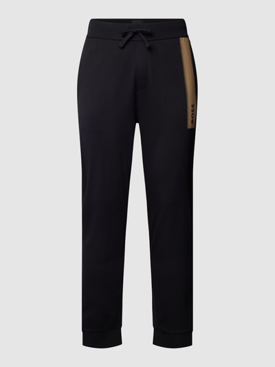 BOSS Sweatpants mit Label-Detail Black 2