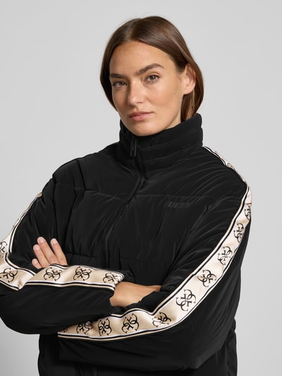 Guess Activewear Kurtka pikowana ze stójką model ‘NEW JEAN’ Czarny 3