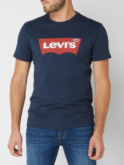 Levi's® T-Shirt mit Logo-Print Blau 4