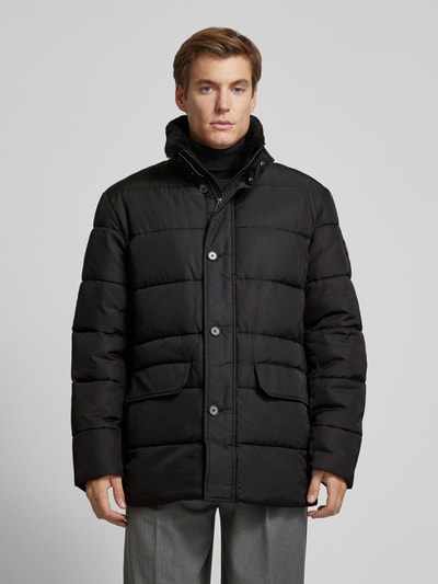 JOOP! Collection Steppjacke mit Stehkragen Modell 'Daros' Black 4