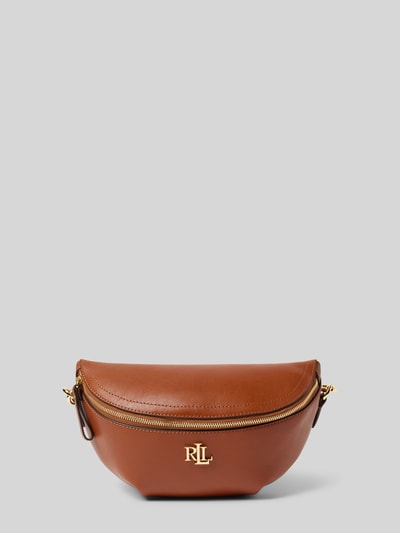 Lauren Ralph Lauren Bauchtasche mit Label-Applikation Modell 'MARCY' Cognac 2