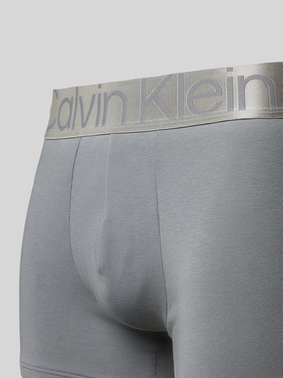 Calvin Klein Underwear Boxershort met band met label in een set van 3 stuks Bleu - 2