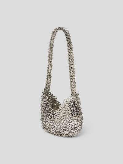 Paco Rabanne Pochette im Metallic-Look Silber 2