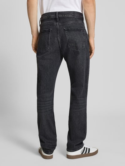 Tommy Jeans Slim fit straight leg jeans van katoenmix Donkergrijs - 5