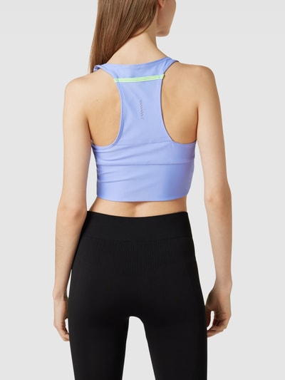 PUMA PERFORMANCE Crop Top mit Racerback Hellblau 5