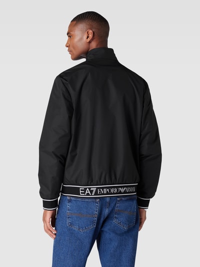 EA7 Emporio Armani Blouson mit Stehkragen und Zweiwege-Reißverschluss Black 5