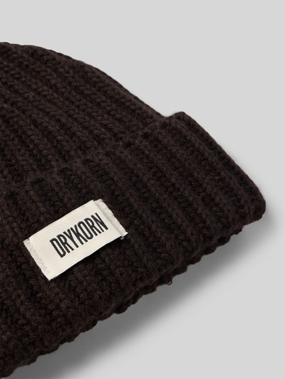 Drykorn Beanie mit Alpaka-Anteil Modell 'EANI' Schoko 2