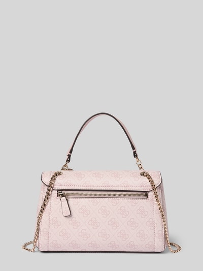 Guess Handtasche mit Label-Applikation Modell 'NOELLE' Rose 4